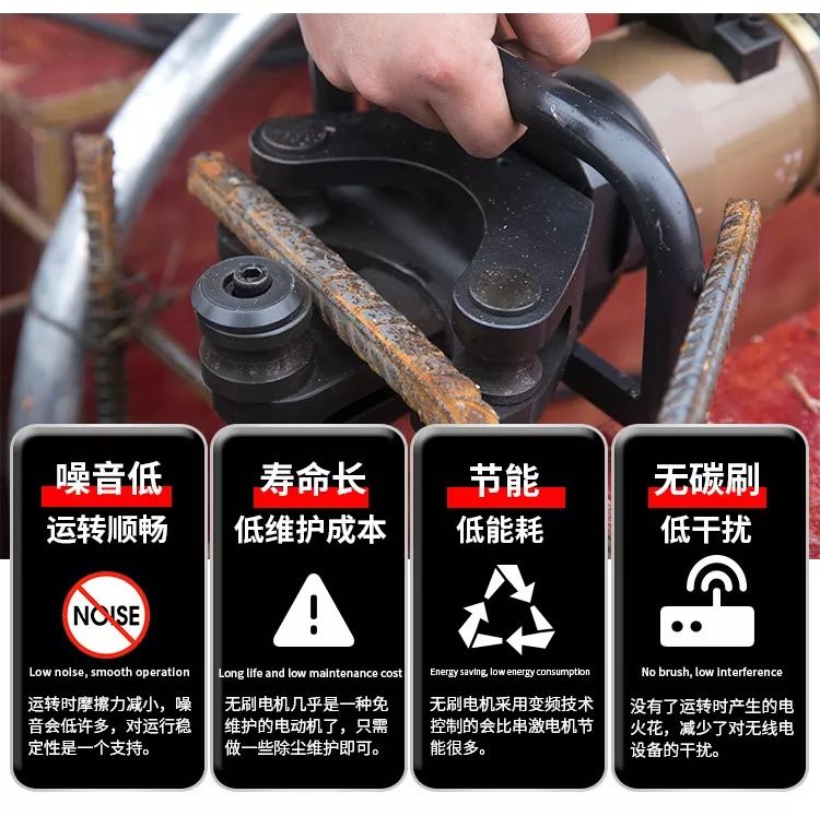 无刷一体钢筋弯曲机，弯曲新时代(图6)