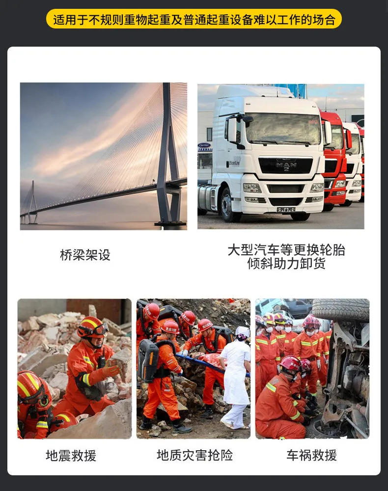 秒速抬升！球型起重气垫：破拆救援的“生命支点”！(图2)